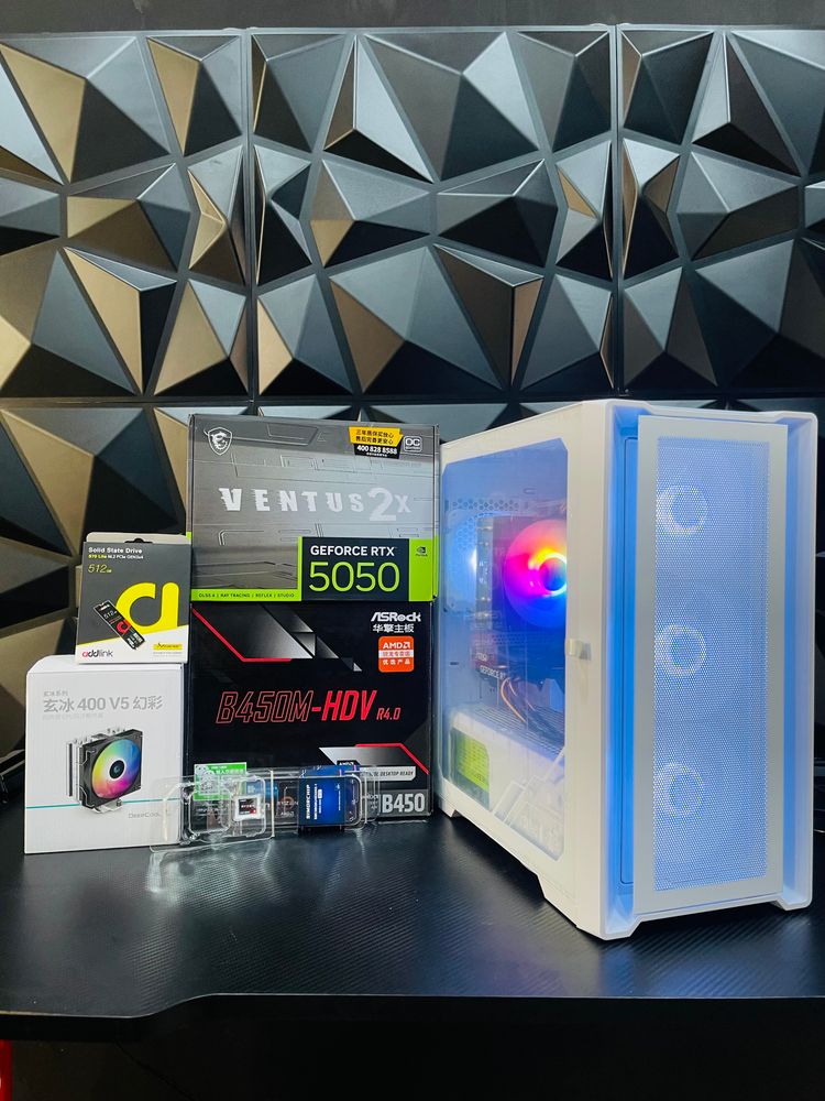 Rtx 5050 , Amd 5 5500 Pc gaming