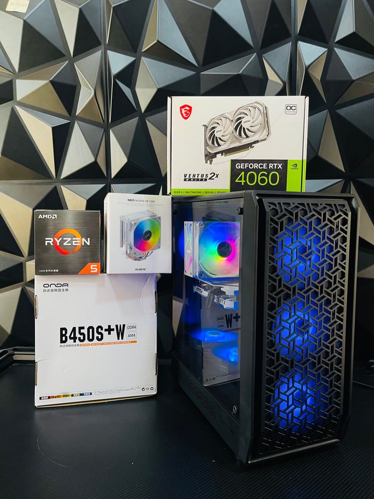 Rtx 4060 , Amd 5 5500