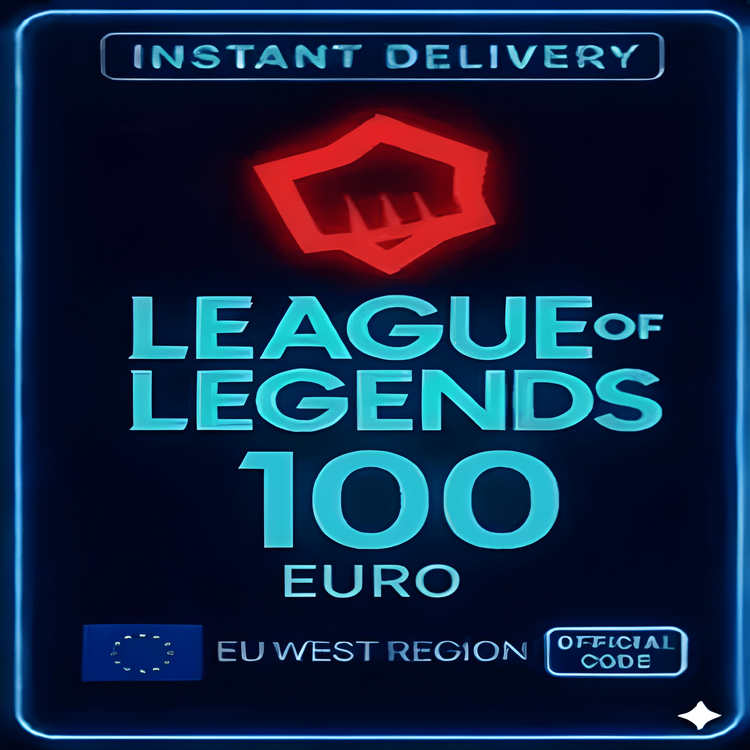 League Of Legends Eu West 100 EURO Points