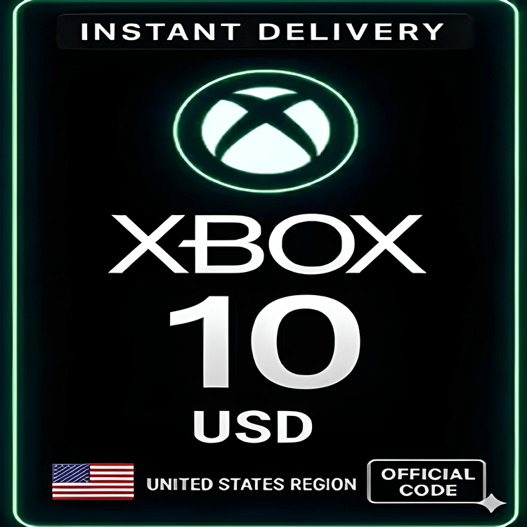 Xbox Live Gift Card 10 Usd Wallet