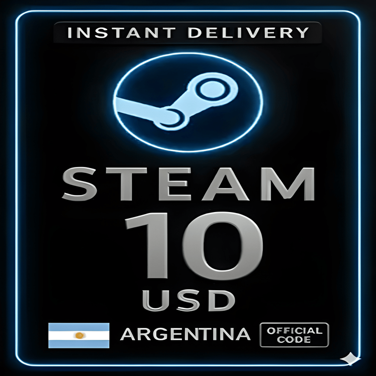 Steam Wallet Code - 10 USD (Argentina)
