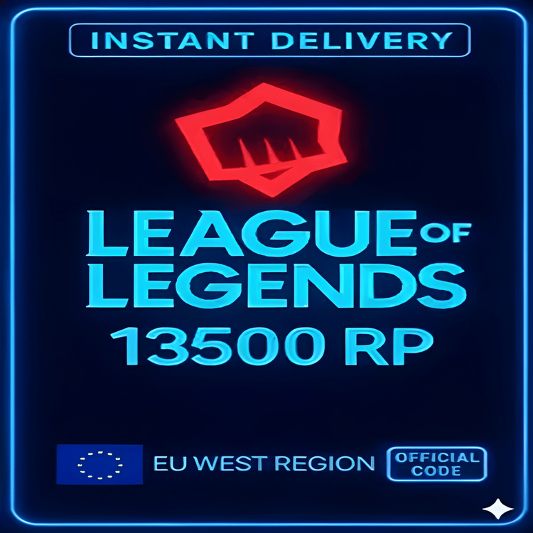 Riot Points - 13500 RP (EU)