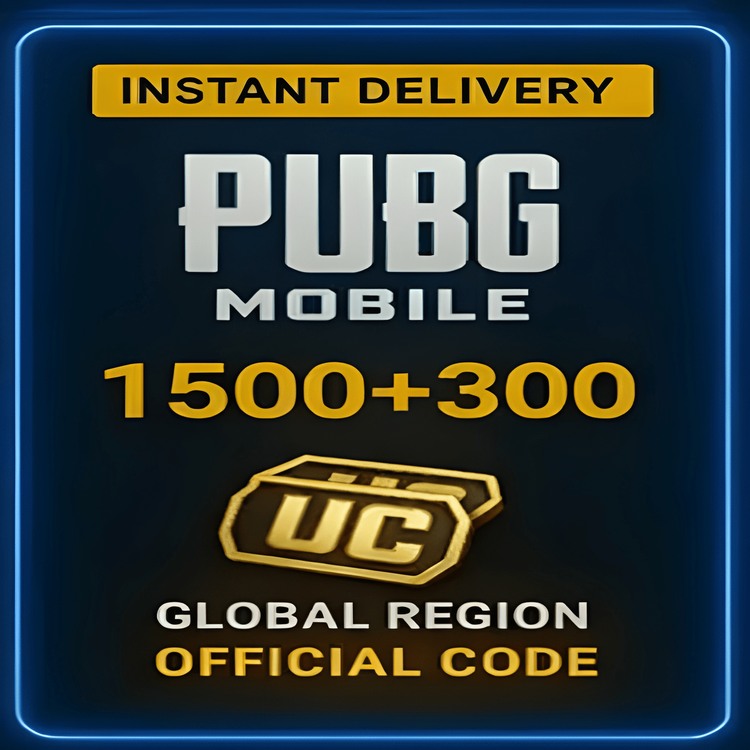 PUBG Mobile - 1500+300 UC