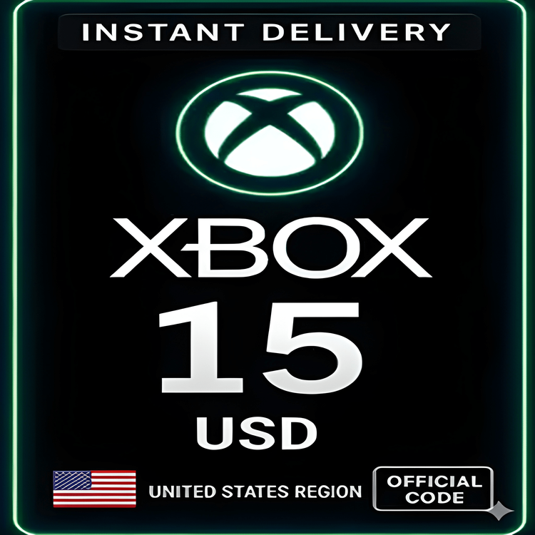 Xbox Live Gift Card 15 Usd Wallet