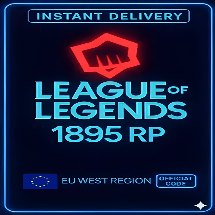 Riot Points - 1895 RP (EU)