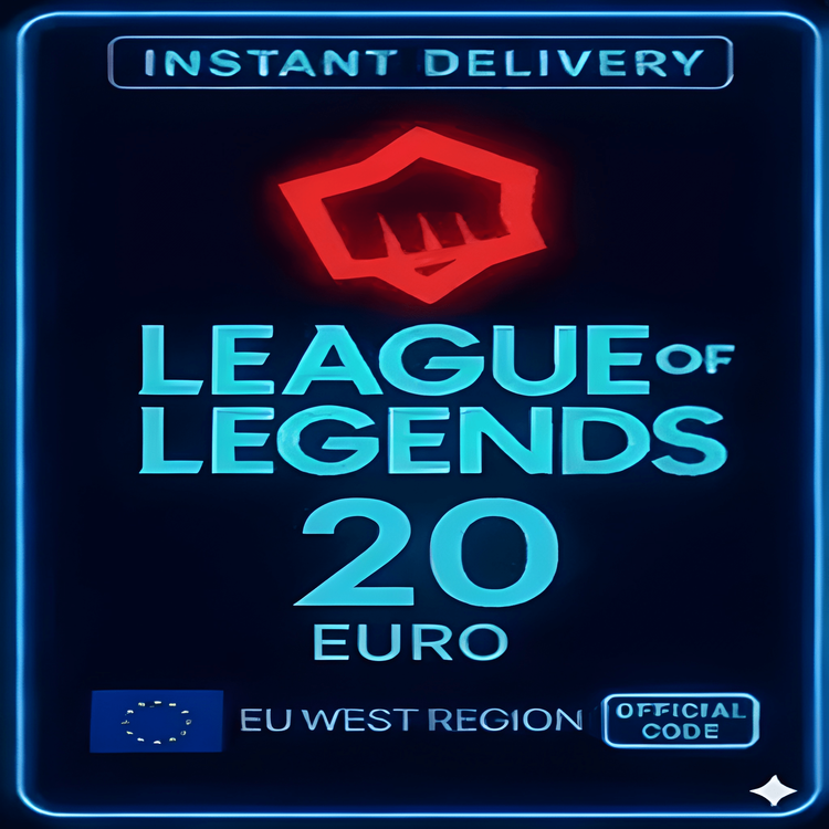 League Of Legends Eu West 20 EURO Points