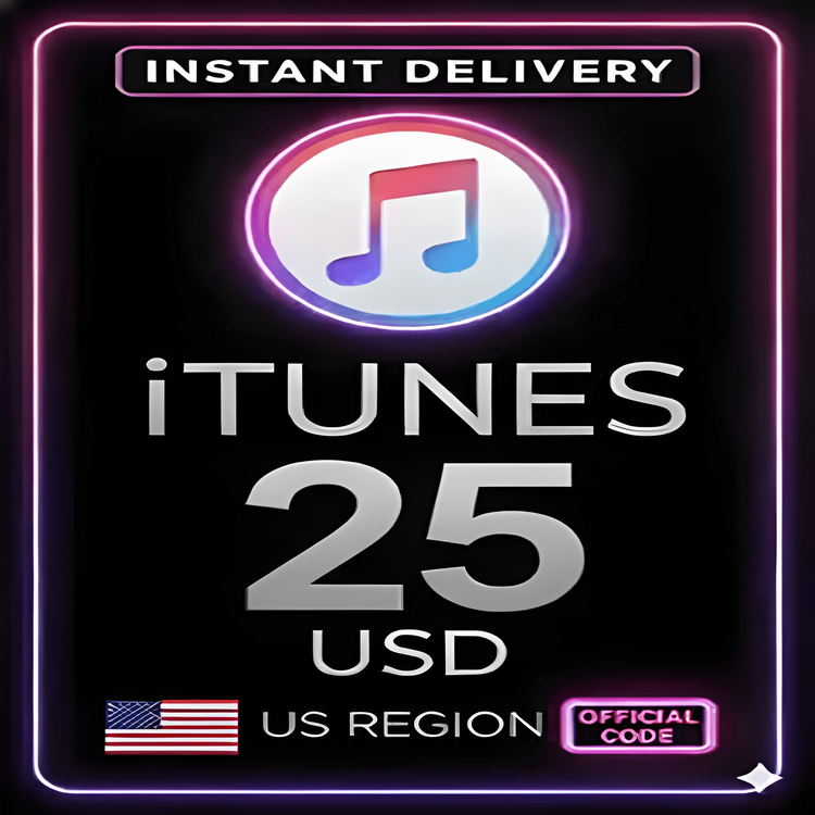 iTunes Gift Card - US$ 25