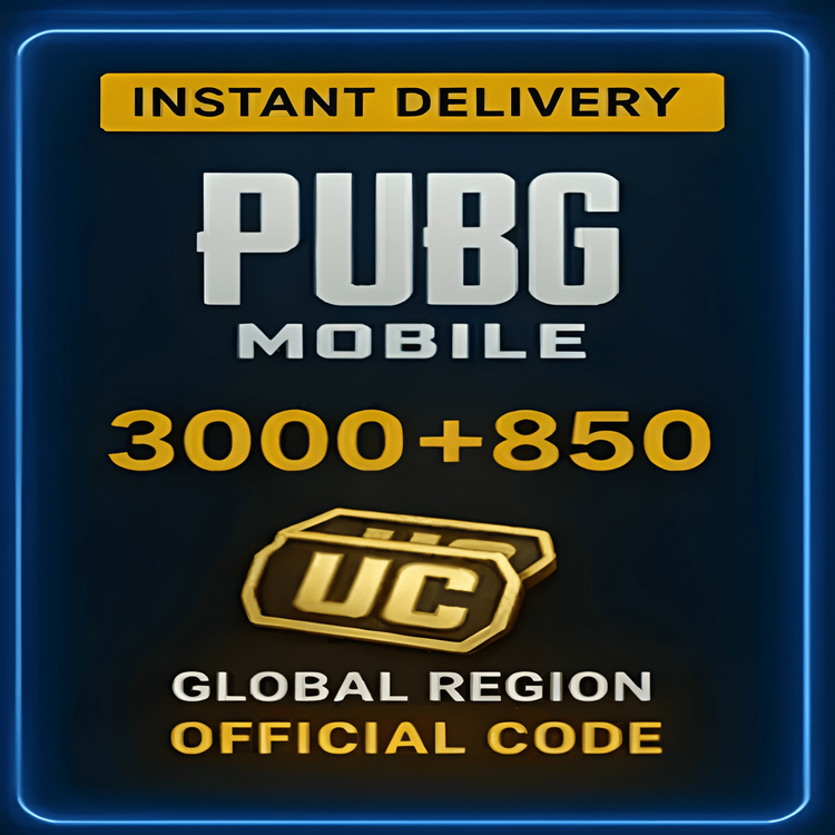 PUBG Mobile - 3000+850 UC