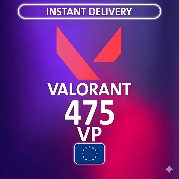 Valorant Points - 475 VP (EU Server)