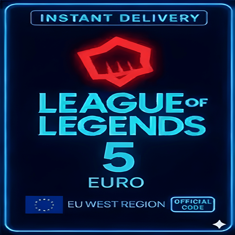 League Of Legends Eu West 5 EURO Points