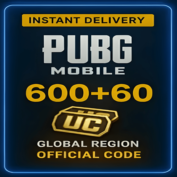 PUBG Mobile - 600+60 UC