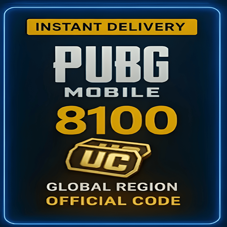 PUBG Mobile - 8100 UC