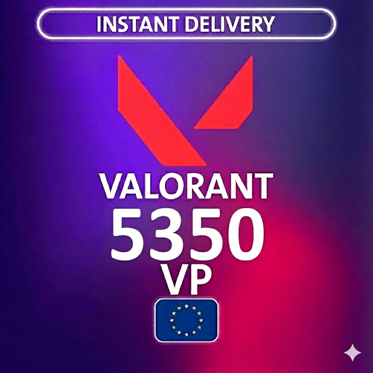 Valorant Points - 5350 VP (EU Server)