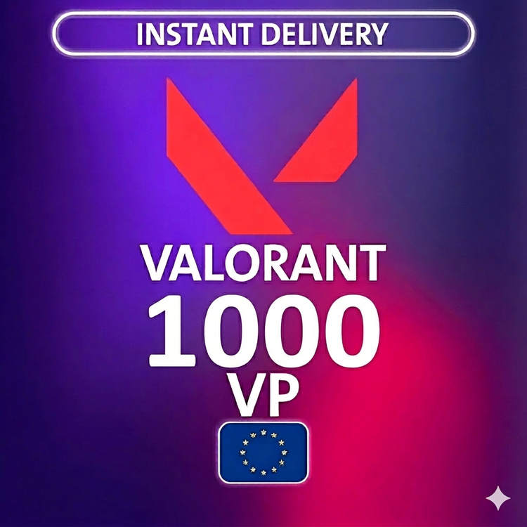 Valorant Points - 1000 VP (EU Server)