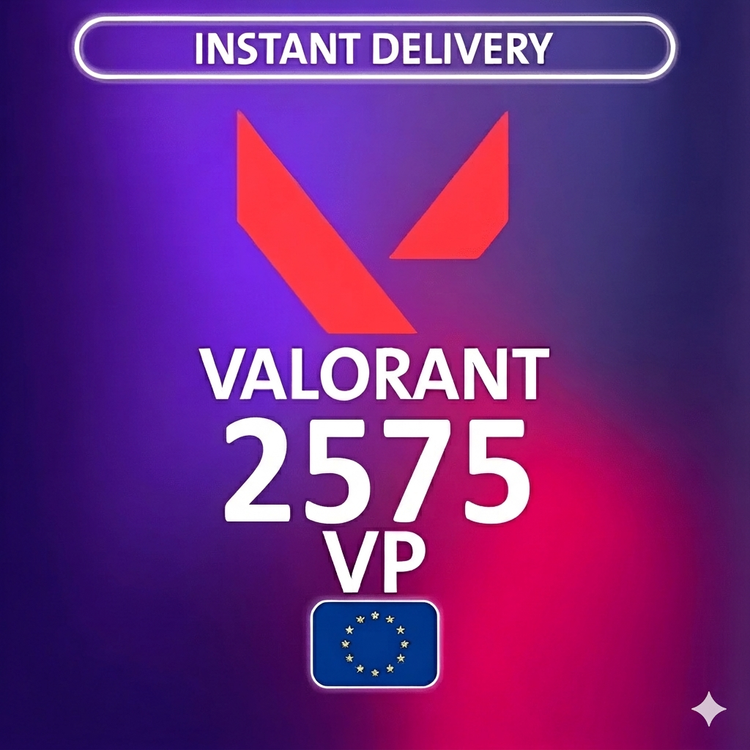 Valorant Points - 2575 VP (EU Server)